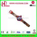 Hot fashion silicone kids slap wrist watch/Custom promotional silicone kid watch